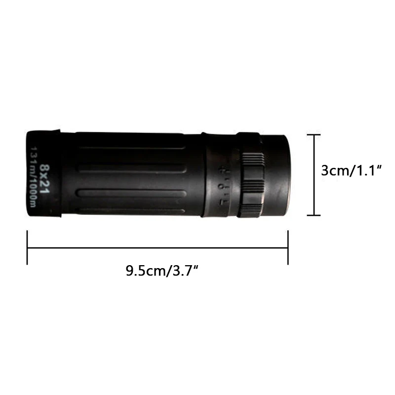 

High Definition Monocular Telescope Waterproof Mini Portable 8x Zoom Scope Outdoor Travel Hunting Camping Hiking