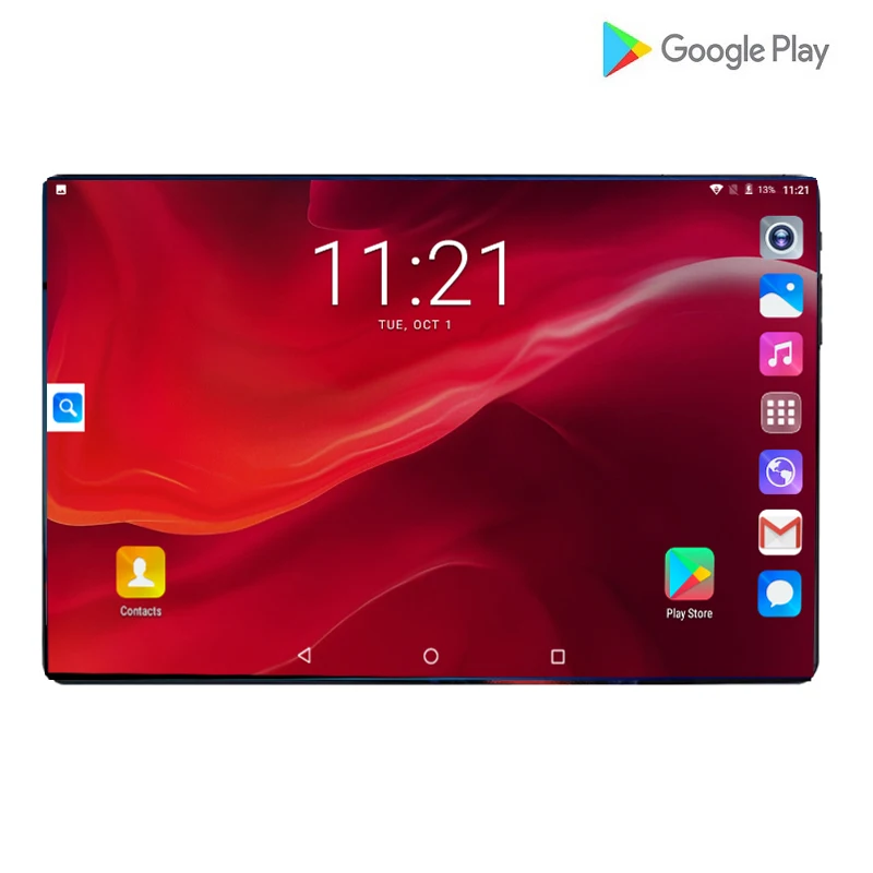 6000mAH Android 9.0 2.5D Screen Tablet pcs 10.1 inch 4G Phone tablet PC 8 Octa Core RAM 6GB ROM 128GB tablets kids FM GPS | Компьютеры и