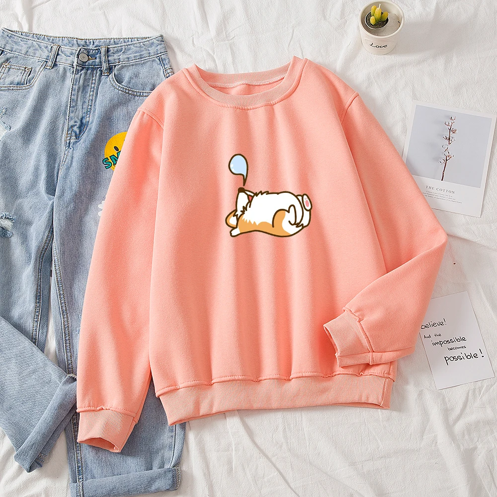

Толстовка Женская хлопковая Kawaii, в Корейском стиле