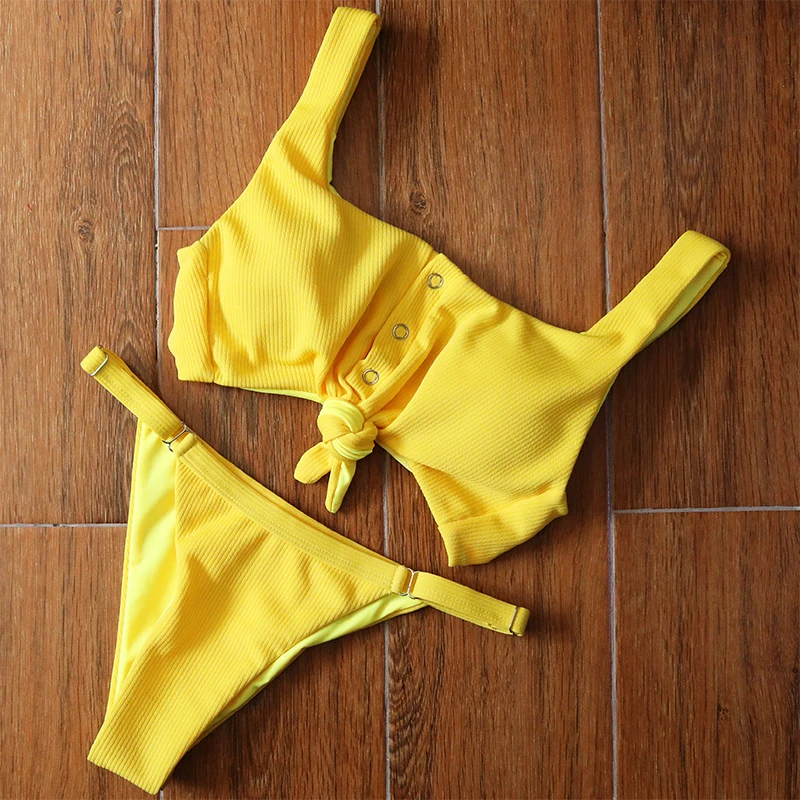 2021 New Sexy Bikini Push Ups Padded Swimsuit Ladies Two-piece Beachwear Bathing Suit Women Swimwear | Спорт и развлечения