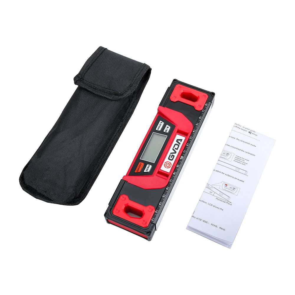 

Digital Spirit Level Bubble Magnetic Electric Level 360 Degree Angle Finder Protractor Inclinometer Horizontal Scale Ruler