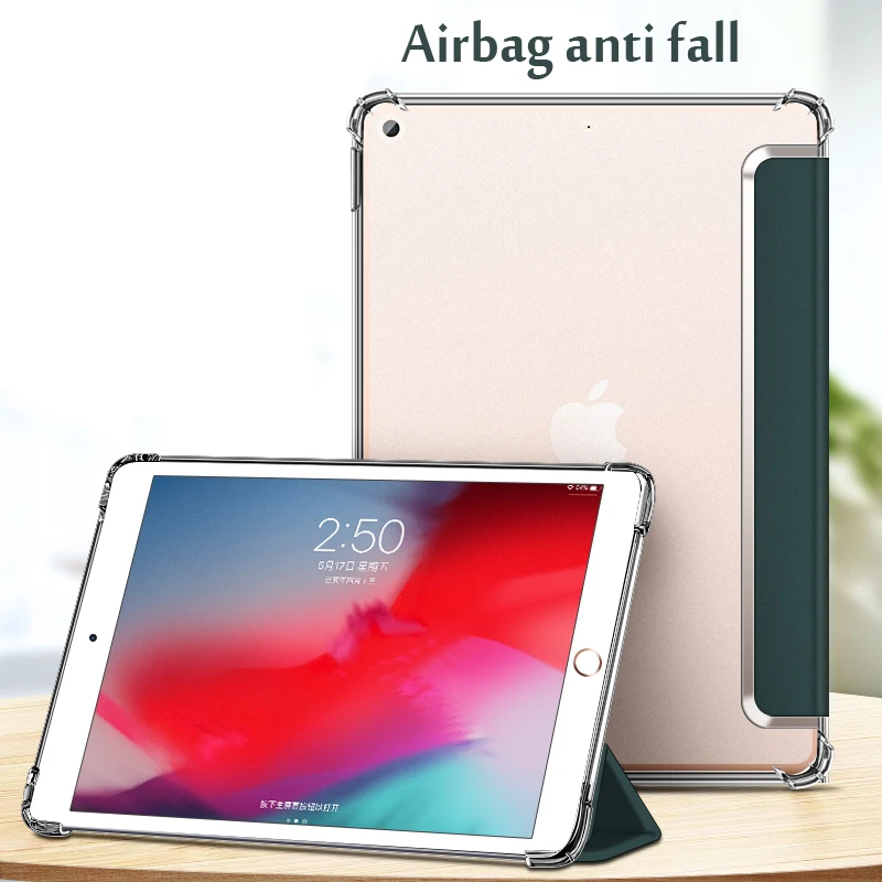 

Магнитный умный чехол для нового iPad Air 4 10,9, тонкий Чехол-подставка для iPad 10,2 дюйма, 2020/2019, 8, 7, Автоматический Режим сна/пробуждения, чехол для ...