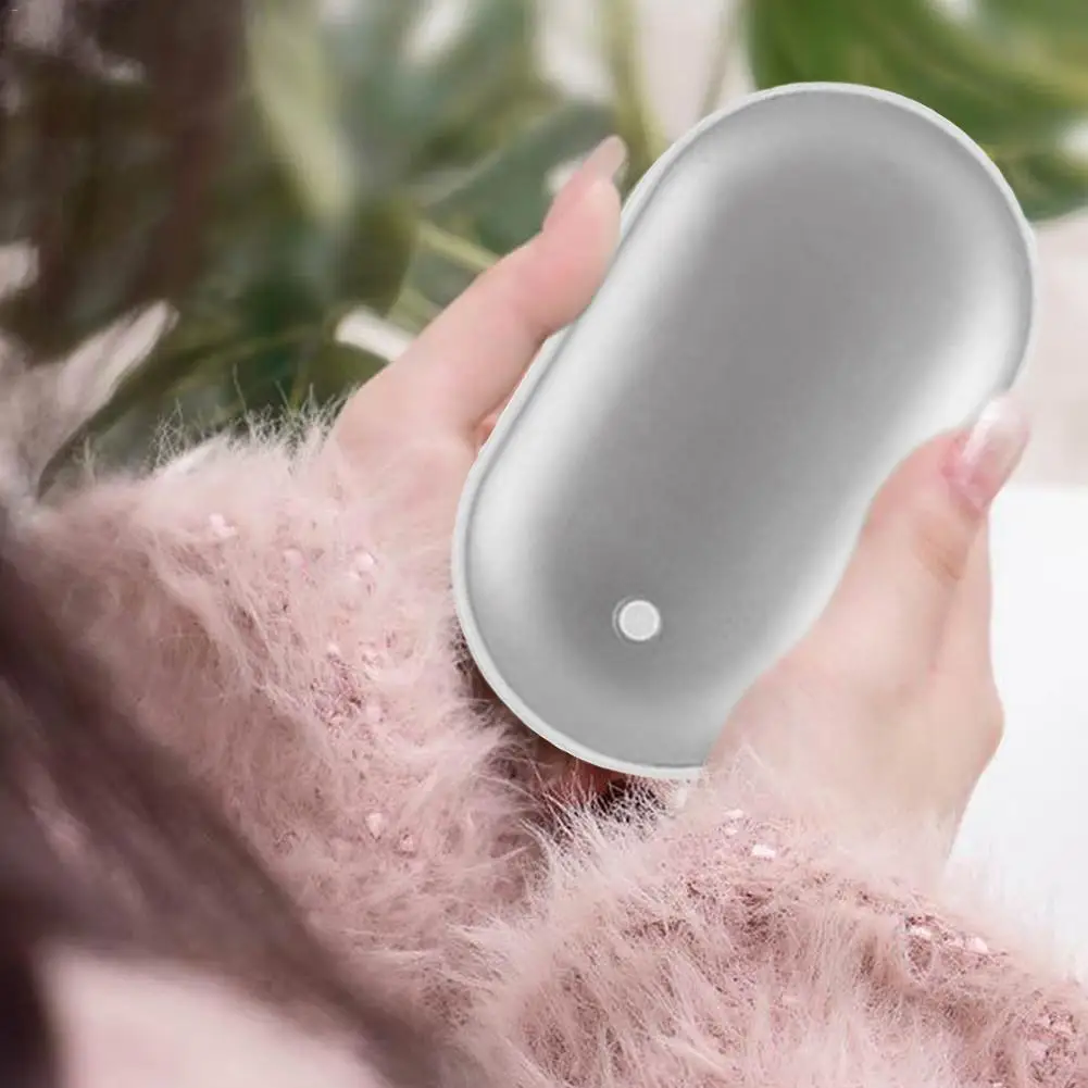 Портативные мини-грелки для рук Lucky Cobblestone USB power Bank перезаряжаемая грелка для рук для холодной зимы