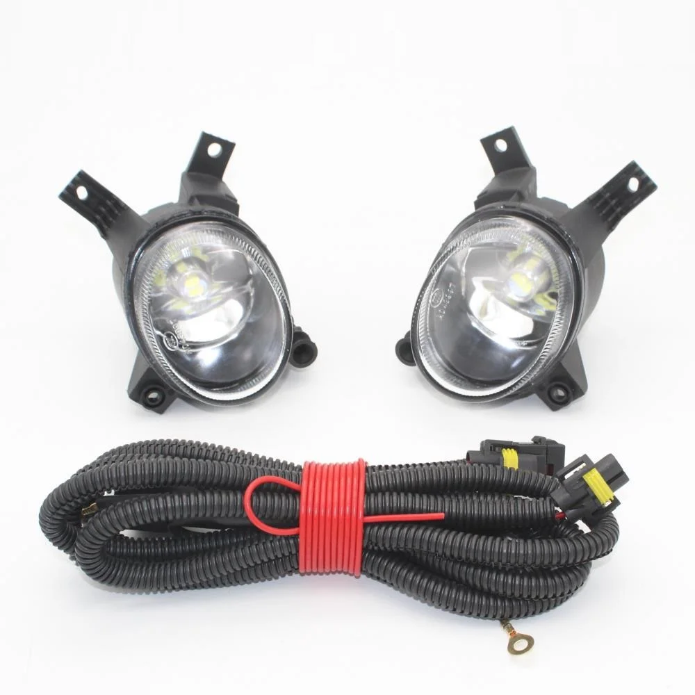 

Светодиодный автомобильный фонарь для Audi A3 2008 2009 2010 2011 2012 2013, Стайлинг автомобиля, передняя светодиодная противотуманная фара, противотуманная фара с лампочками или проводом