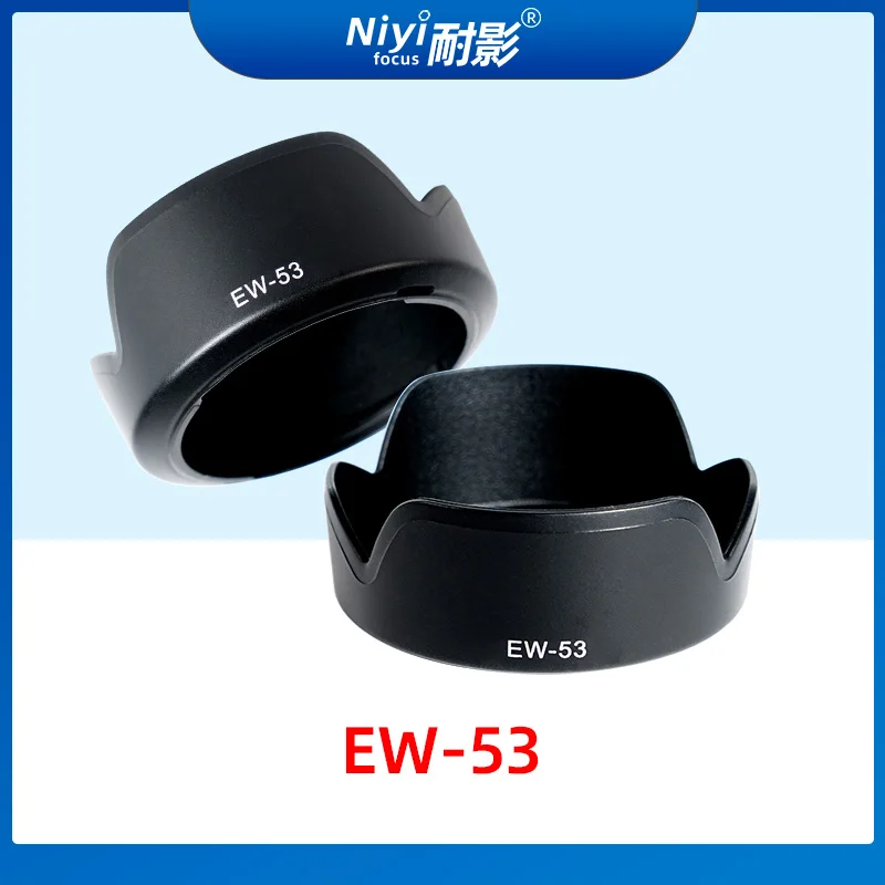 

EW-53 Camera Bayonet Petal Lens Hood Reversible Suit For Canon EOSM3 M10 M5 M6 EF-M 15-45mm f/3.5-6.3 IS STM Photography Replace