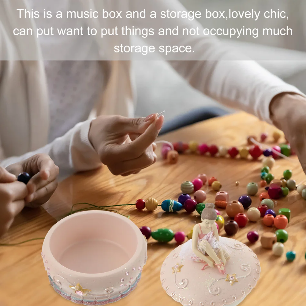 

Home Decor Ballet Girl Box Ballet Style Decoration Girl's Storage Box