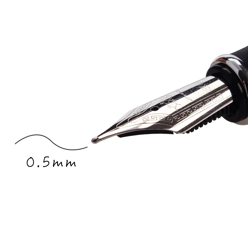 JINHAO X750 Роскошная авторучка металлическая каллиграфическая ручка Золотое перо школьные офисные чернильные ручки канцелярские принадлежности