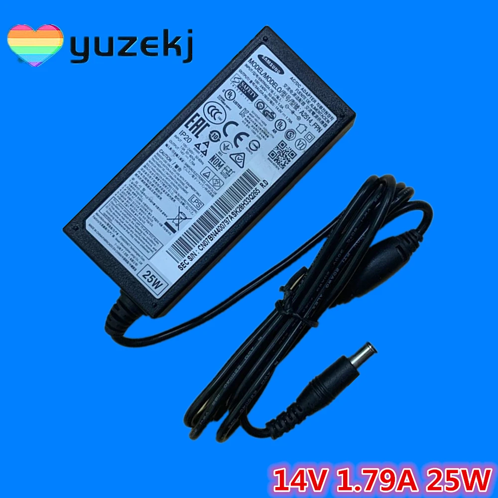 

Good quality for Original AC/DC Adapter Power Supply Charger A2514-FPN/KSM 14V 1.79A 25W BN44-00797A For monitor