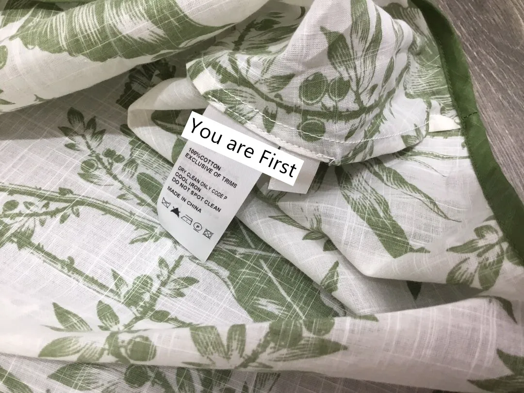 

Women's Cotton Long Dress 2021 New Summer Short Flying Sleeve High Waist V Neck Floral Printed Sweet Pink Midi Dresses