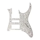 Белый жемчуг HSH, накладки для гитары, для Мите Ibanez RG 350 DX, накладки для гитары, накладки для гитары HSH, накладки для гитары