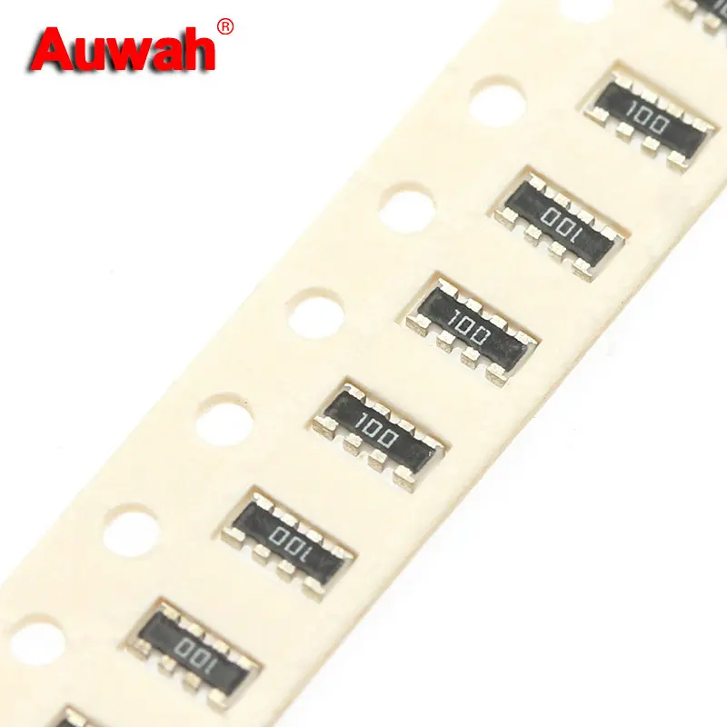 100pcs 0603x4 4D03 1/16W 1206 Chip Resistor networks arrays 5% 33 39 43 47 51 56 62 68 75 82 110 120 130 150 180 200 Ohms - купить по