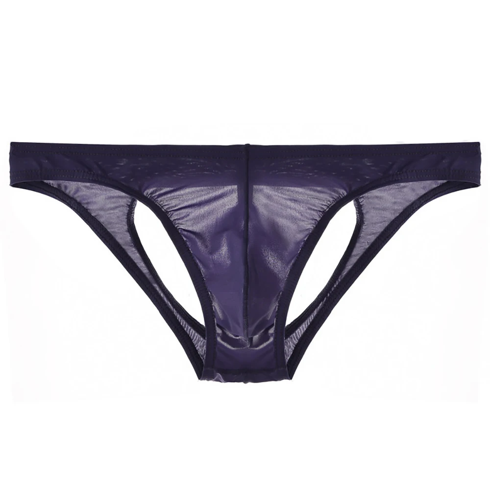 

Men's Briefs Sexy Low Rise Brief Seamless Soft Breathable Knickers Solid Color Underpants Comfortable Male Underwear