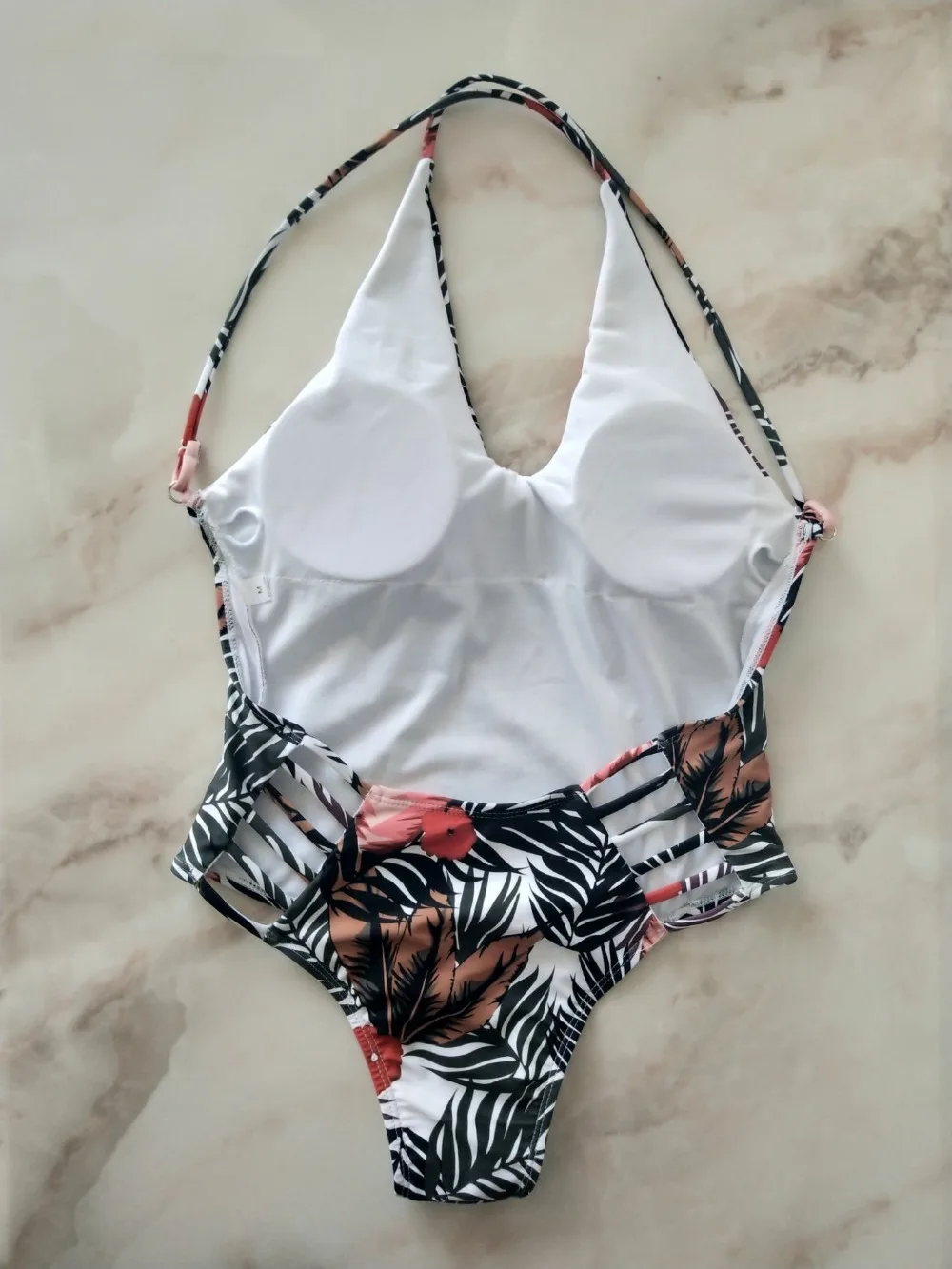 Сексуальный сдельный Купальник для женщин с принтом на бретелях Maillot de bain femme купальник с открытой спиной пляжный летний Купальник Бразилия