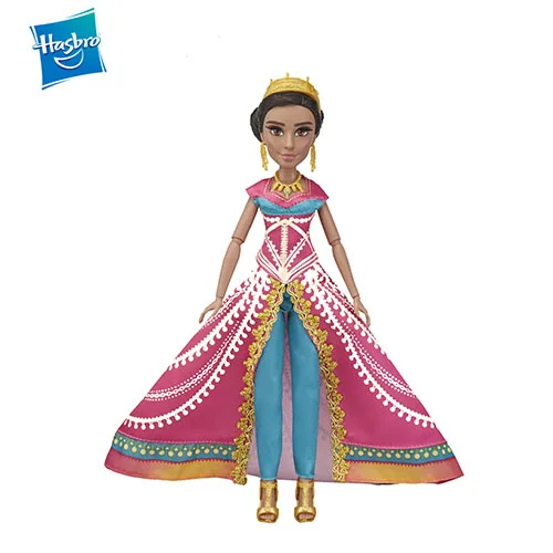 DPR ALAD DELUXE FD Hasbro Дисней Аладдин гламурный Жасмин Делюкс Модная кукла Жасмин кукла Аладдин фильм подарок для детей 3 лет - Цвет: DPR ALAD DELUXE FD