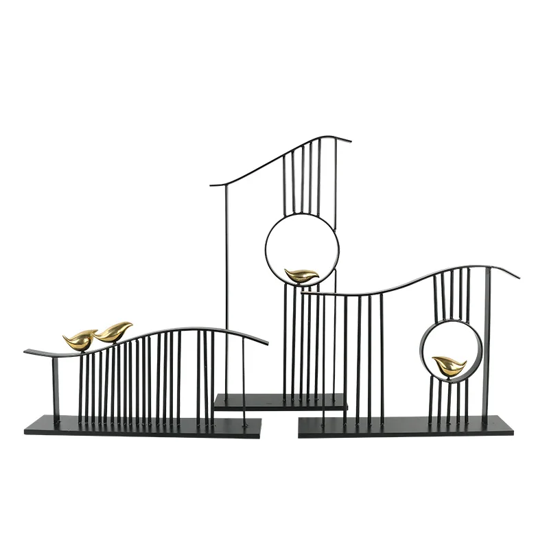 

NEW CHINESE ZEN DECORATION MODEL ROOM SOFT DECORATION HOTEL LIVING ROOM STUDY PORCH ART CRAFTS FURNISHINGS