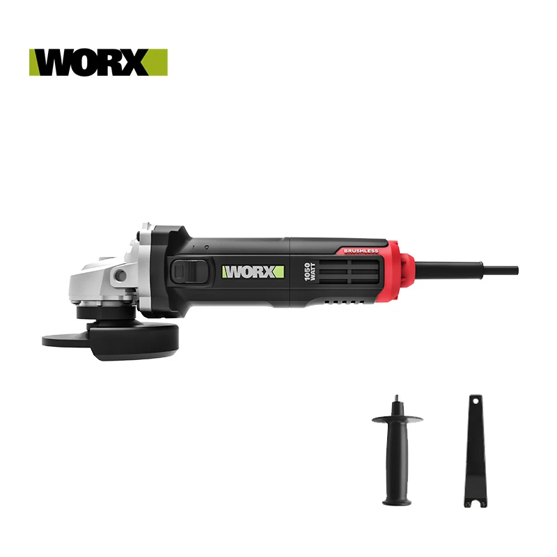 

WORX Brushless motor WU980 Angle Grinder 100mm 1050W Cutting Tool 220V
