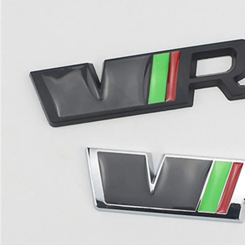 [Хит продаж] 3 шт. автомобильный Стайлинг металлический 12*2 см VRS эмблема задний