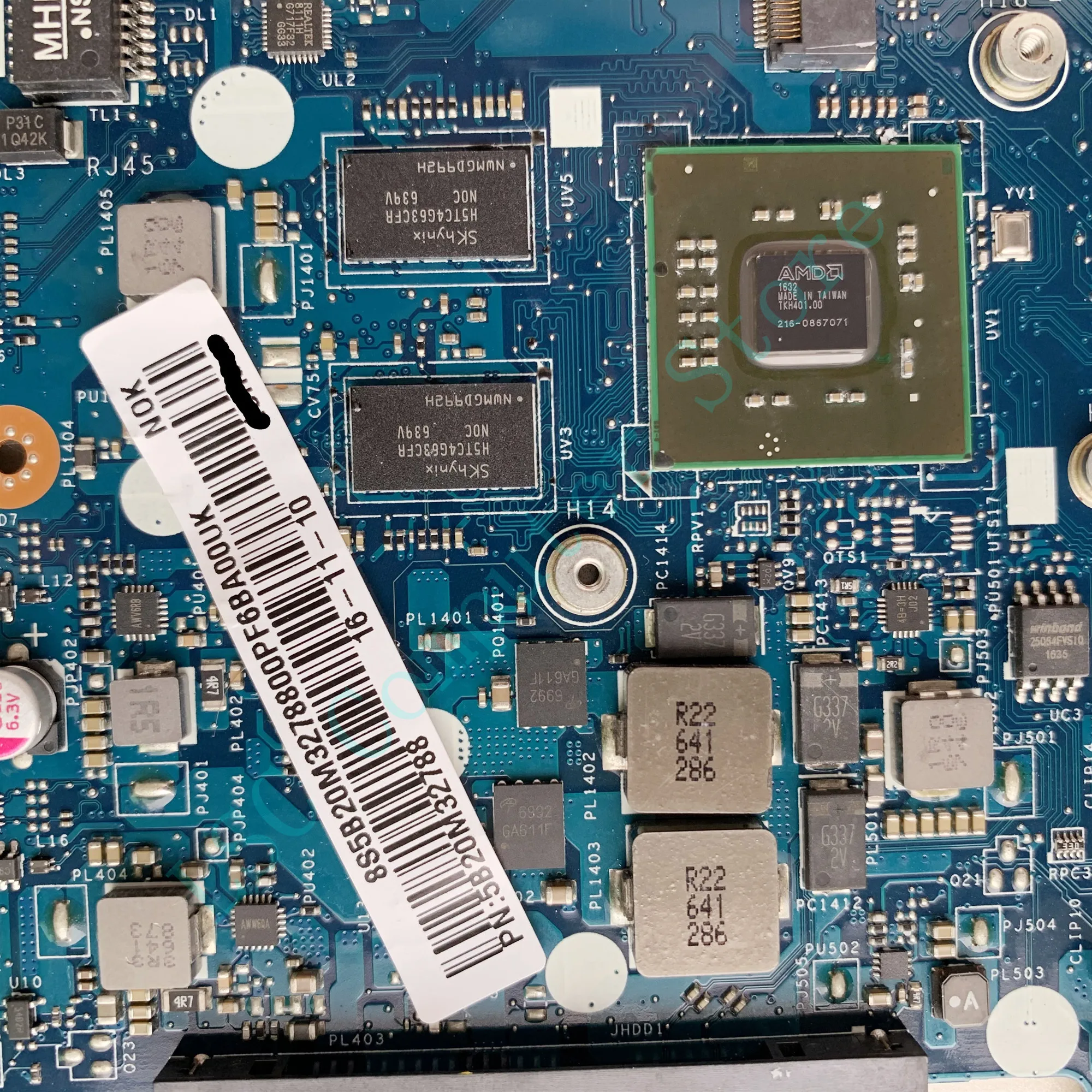 LSC восстановленная материнская плата для ноутбука Lenovo Yoga 510-14IKB Flex 4-1480 5B20M32788