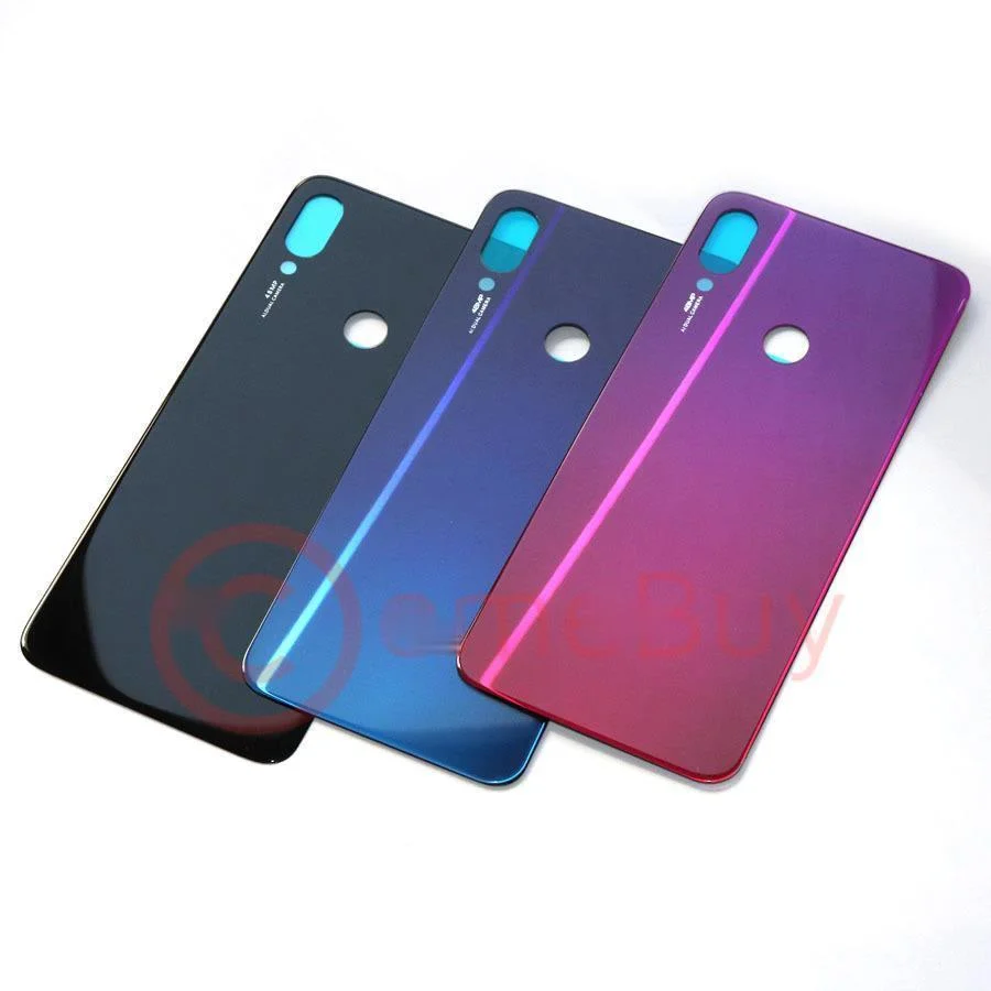 Задняя стеклянная панель для Xiaomi Redmi Note7 Крышка батарейного отсека корпус Note 7 Pro с