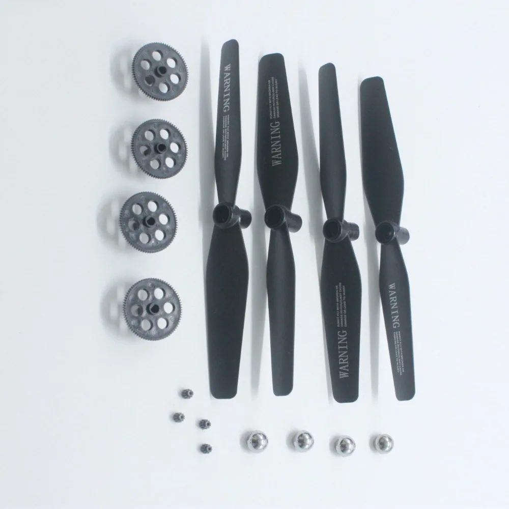 

16 шт., комплект запасных частей, пропеллер с большим зубчатым двигателем, крышка с зубчатым лезвием для VISUO XS816 XS809 XS809W XS809HW, складной Дрон