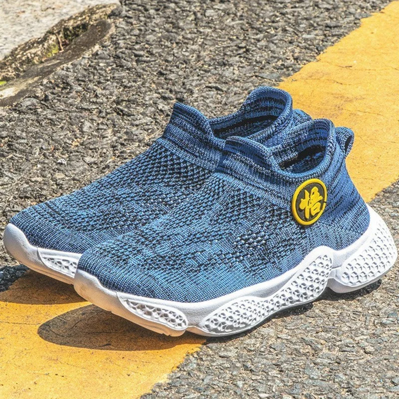 Kids Sock Running Shoes Fashion Breathable Lightweight Mesh Sneaker For Girls Boys Tenis Infantil Basket Footwear Casual Walking | Детская