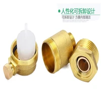 copper automatic exhaust valve pressure relief air conditioning pipe heating vent 4 points 6