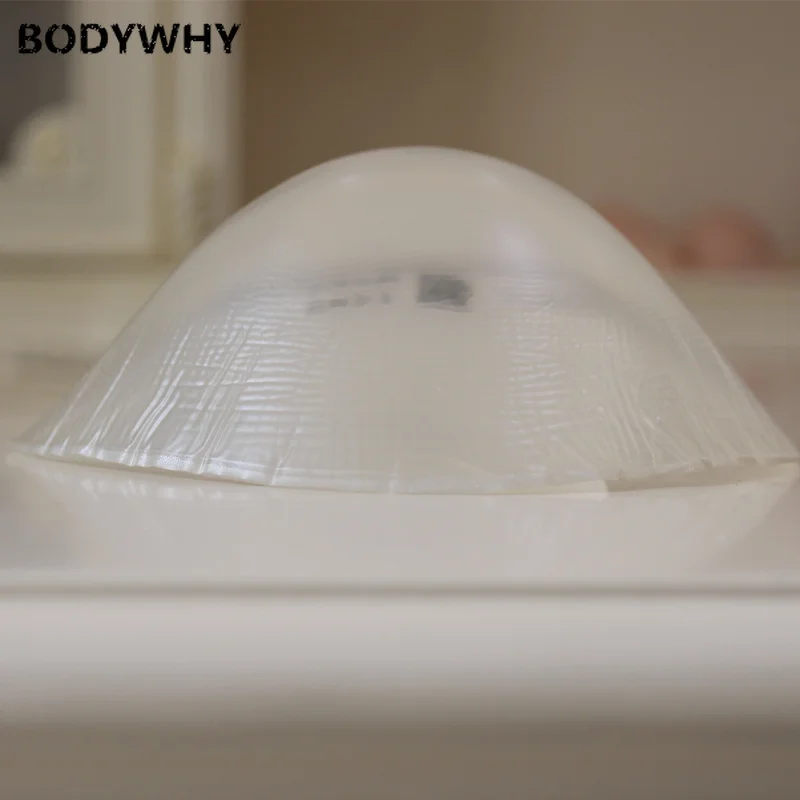 Hot 1pc Silicone Breast Dedicated Swim Spa Crystal Clear Fake Breasts with Breast Implants Summer Swimsuit Use