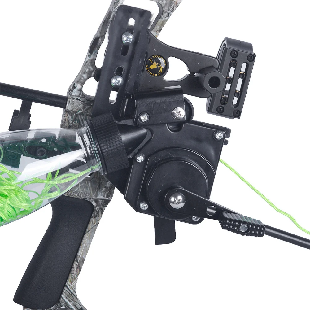 

Pot Archery Bow fishing Reel Fish shooter for Compound Recurve Bow Fishing Tackle Tools 560g 40m Rope Bow Rope