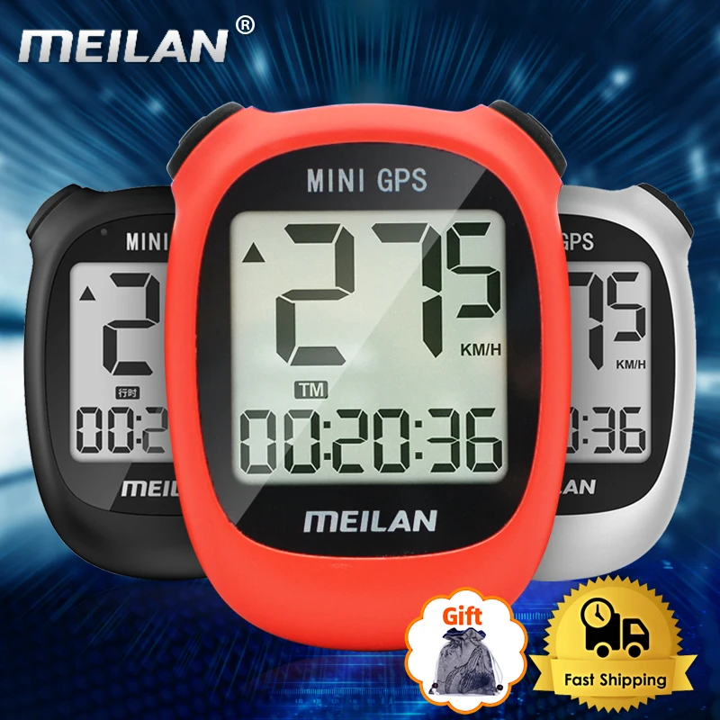 

MEILAN M3 GPS Wireless Mini Bicycle Computer Speedometer Odometer Rainproof Waterproof Bike Cycling Computer with LCD Display