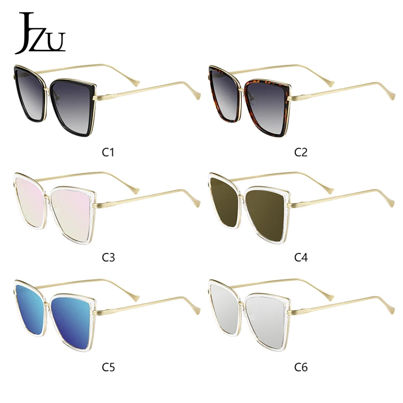 Очки солнцезащитные женские кошачий глаз брендовые дизайнерские винтажные