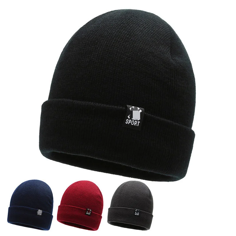 

Cotton Letter True Casual Beanies For Men Women Fashion Knitted Winter Hat Solid Hip-hop Skullies Hat Unisex Cap
