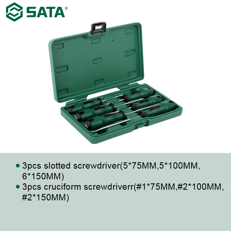 Набор Магнитных отверток SATA 6 шт. прецизионный многофункциональные отвертки