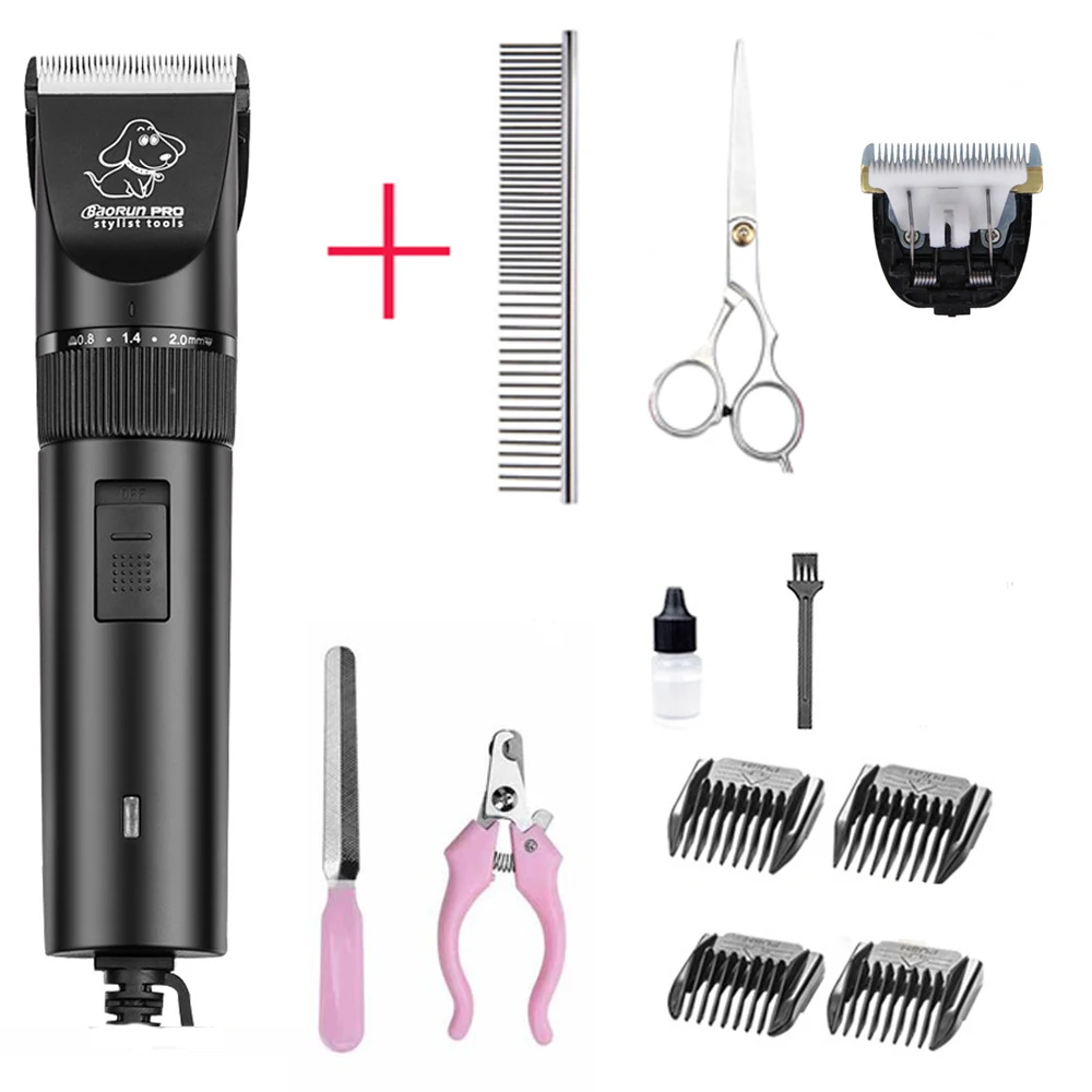 Машинка для стрижки домашних животных 20 Вт 2019|Триммеры собак| |
