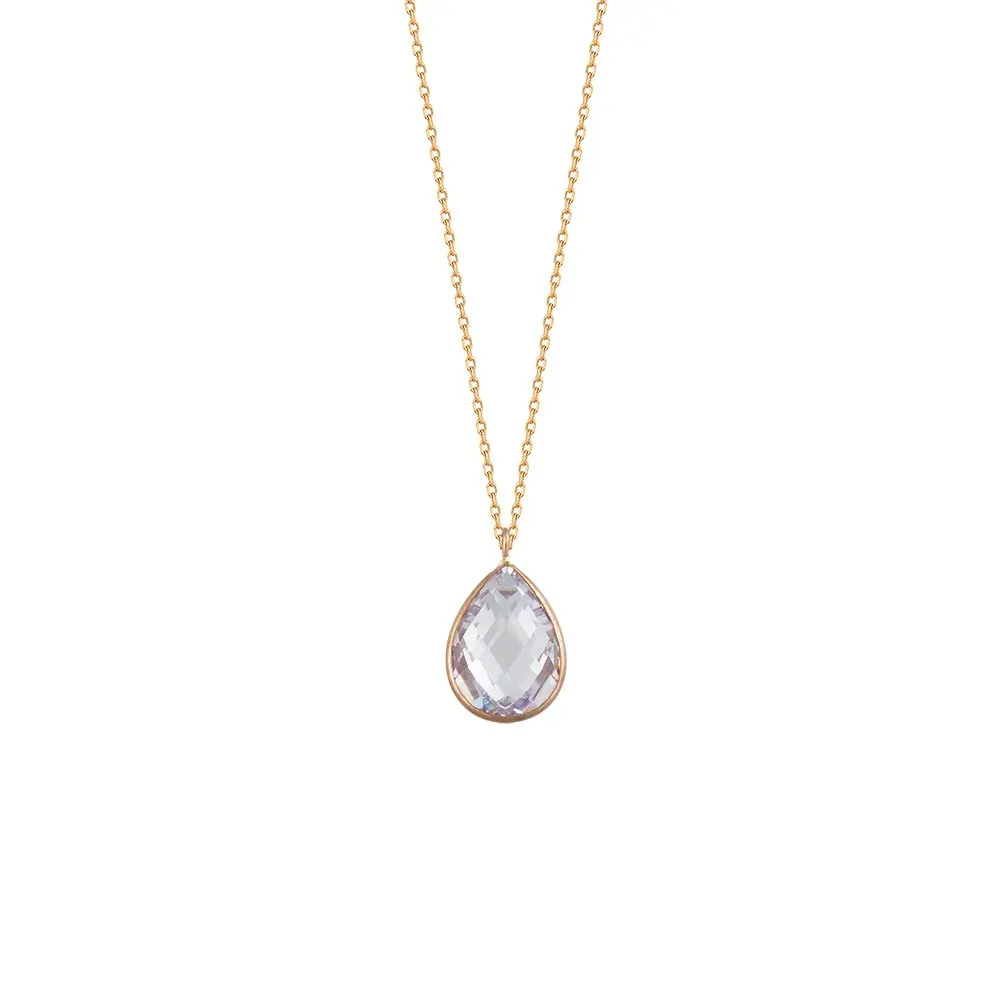 

STONE DROP NECKLACE