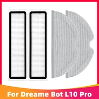 for xiaomi dreame bot l10 pro robot vacuum cleaner rls5l replacement hepa filter mop pad replacement spare parts accessories