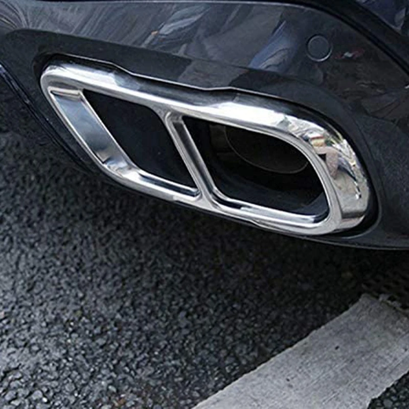 Крышка выхлопной трубы из нержавеющей стали для автомобиля накладка на