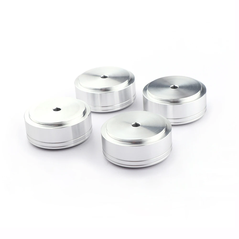 4pcs Aluminum alloy Speaker Spike Isolation Feet Stand Cone Turntable Amplifier | Электроника