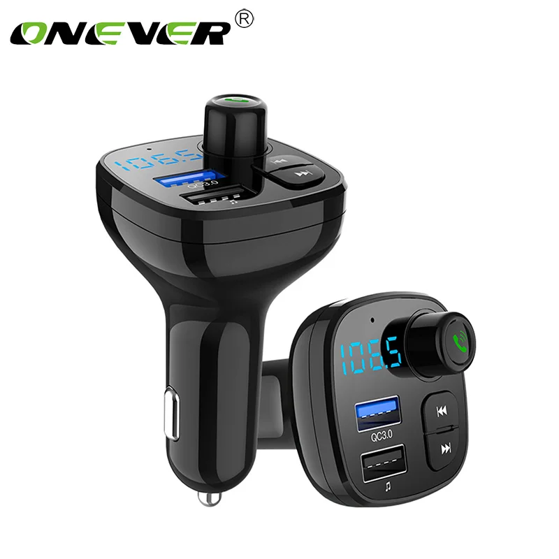 Автомобильный FM трансмиттер Onever Bluetooth V4.2 с функцией подключения|FM-трансмиттеры| |