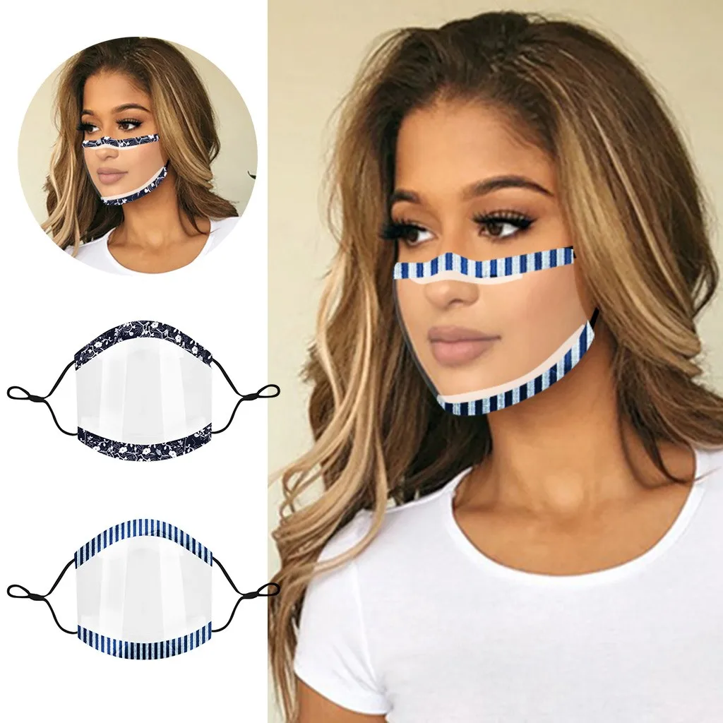 Mini Shield Personal Health Care Face Mask Washable Reusable Protection Comfortable Transparent Pvc Visable Cover | Спорт и