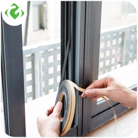 soft 2m self adhesive window sealing strip car door noise insulation rubber dusting sealing tape window accessories guanyao