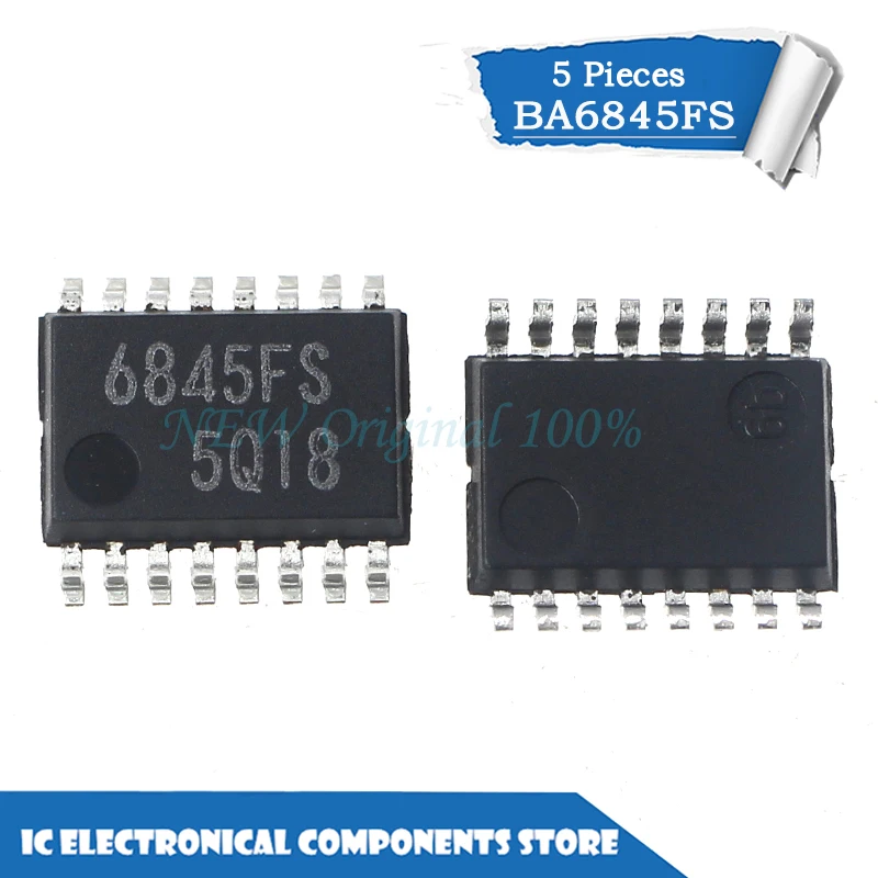 

New original 5pcs/lot BA6845 BA6845FS 6845FS SSOP-16