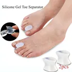 2 шт., силиконовый выпрямитель для большого пальца ноги