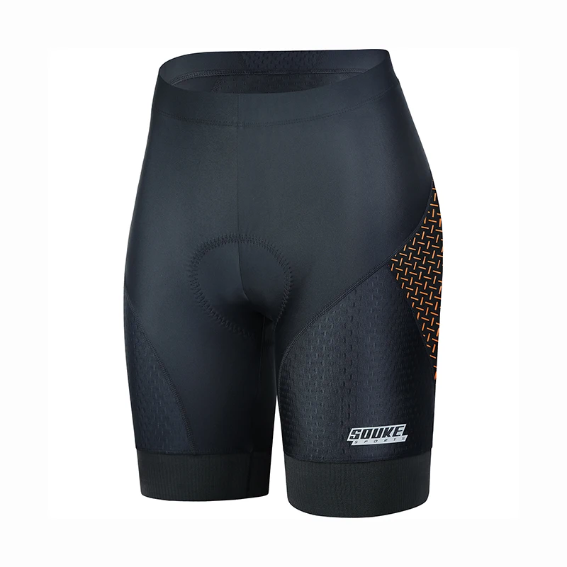 

New Souke Sports Women's Fall Cycling Shorts with Gel-Pad Ciclismo Bicycle MTB Anti-UV Riding Compressive Tights for Roadbike