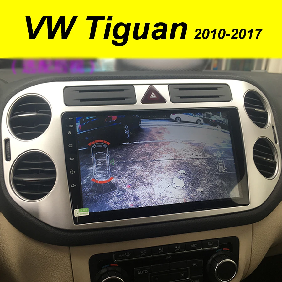 Автомобильный мультимедийный плеер Android 10 64 ГБ 2Din GPS для Vw Tiguan 2010 2017|Автомагнитолы|