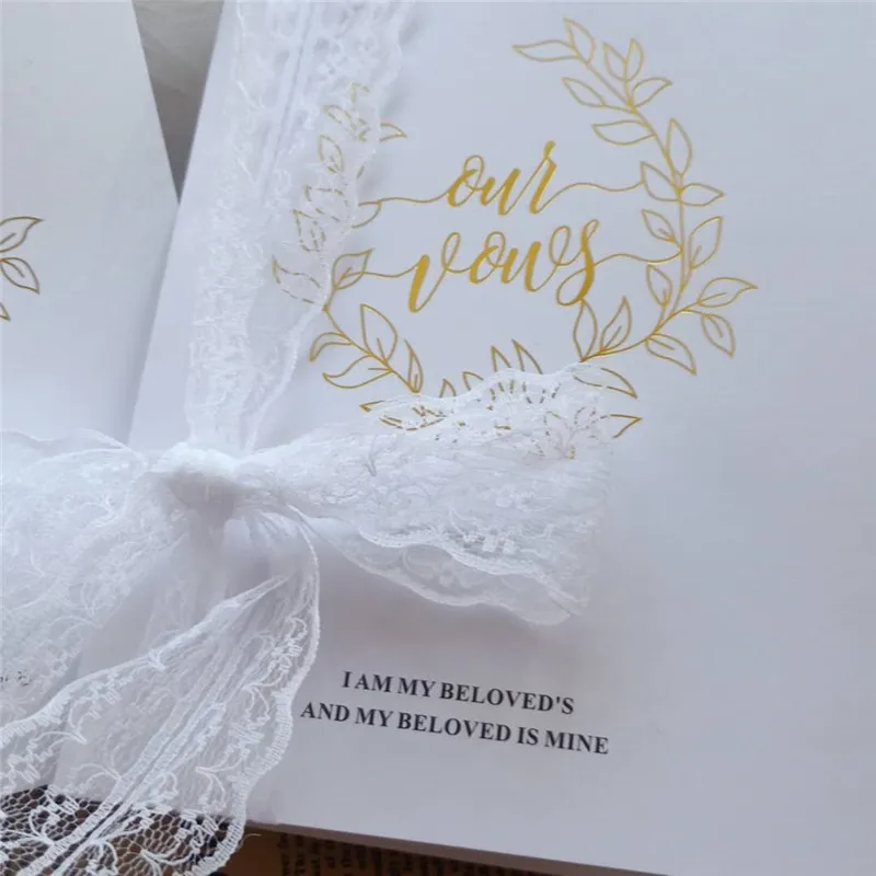 2 шт свадебные открытки с бахромой шифоновая лента винтажные клятвы обновленные