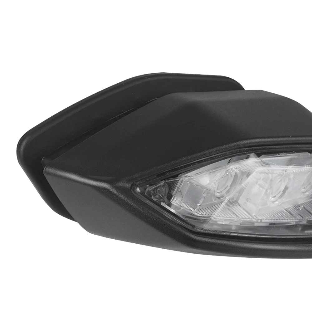 

YZFR6 2017 Motorcycle Turn Signal LED Blinker Integrated Sports Racing Side Mirrors Rearview FOR Yamaha YZF R1 2015-2019 2016