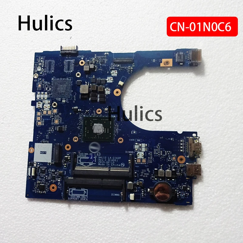 

Оригинальная материнская плата Hulics для Dell 5555 5755 с фотооборудованием, модель 01N0C6 1N0C6, материнская плата