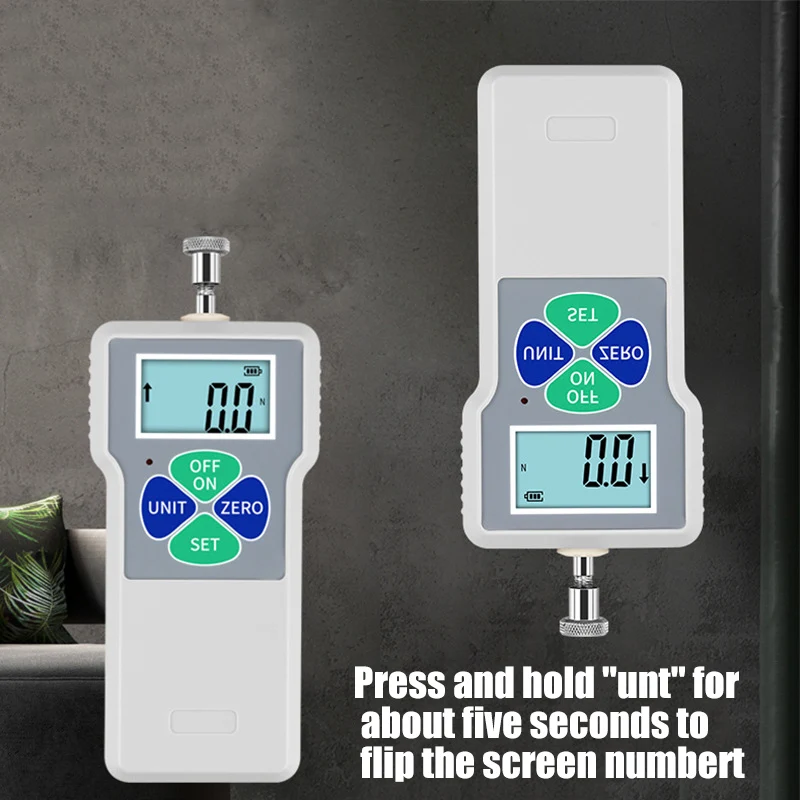 Цифровой дисплей датчик силы инструмент для испытания толчка портативный