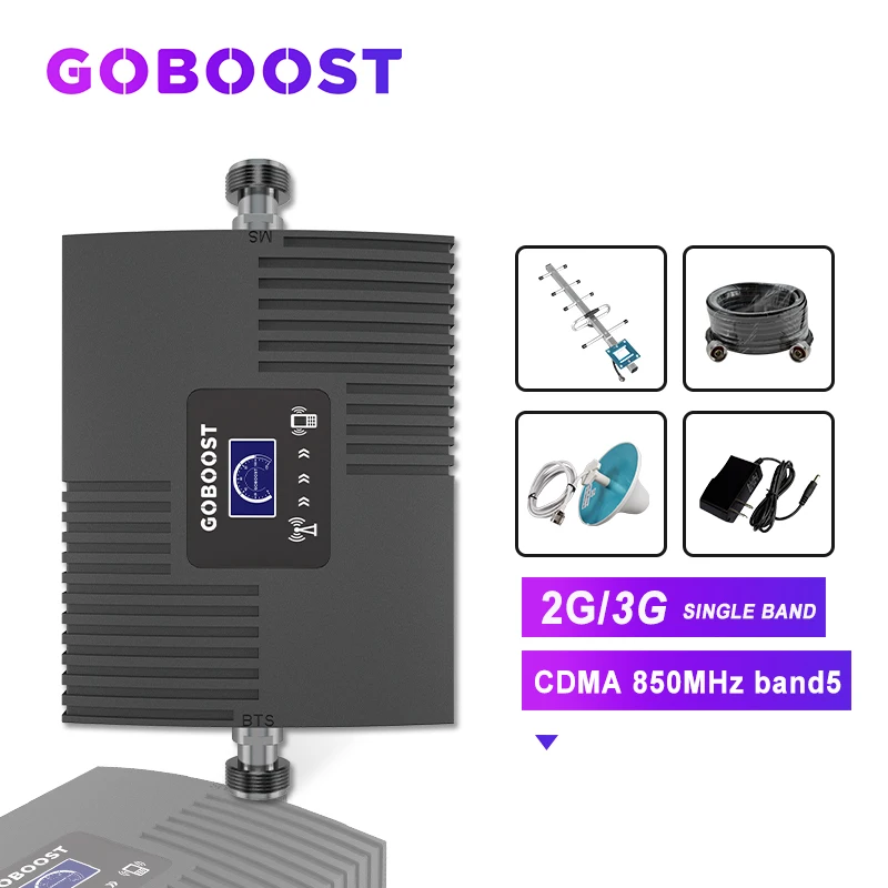 Мобильный усилитель сигнала GSM 2G 3g сотовый для сотового телефона 850mhz band5