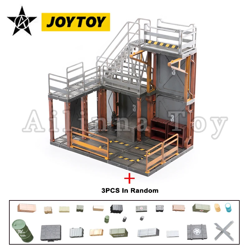 

JOYTOY 1/18 Diorama Mecha Depot Testing Area (Free Accessories Included) Anime Model Toy Free Shipping